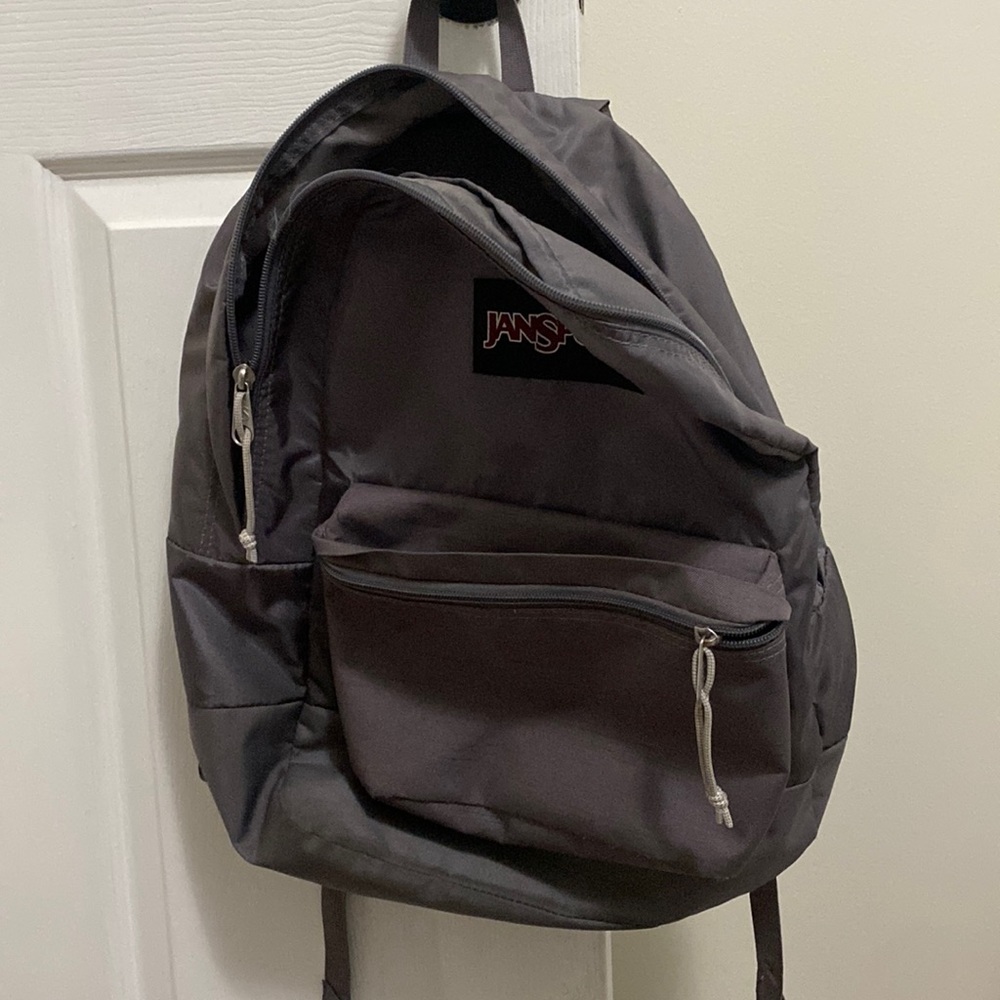 Grey Jansport Backpack